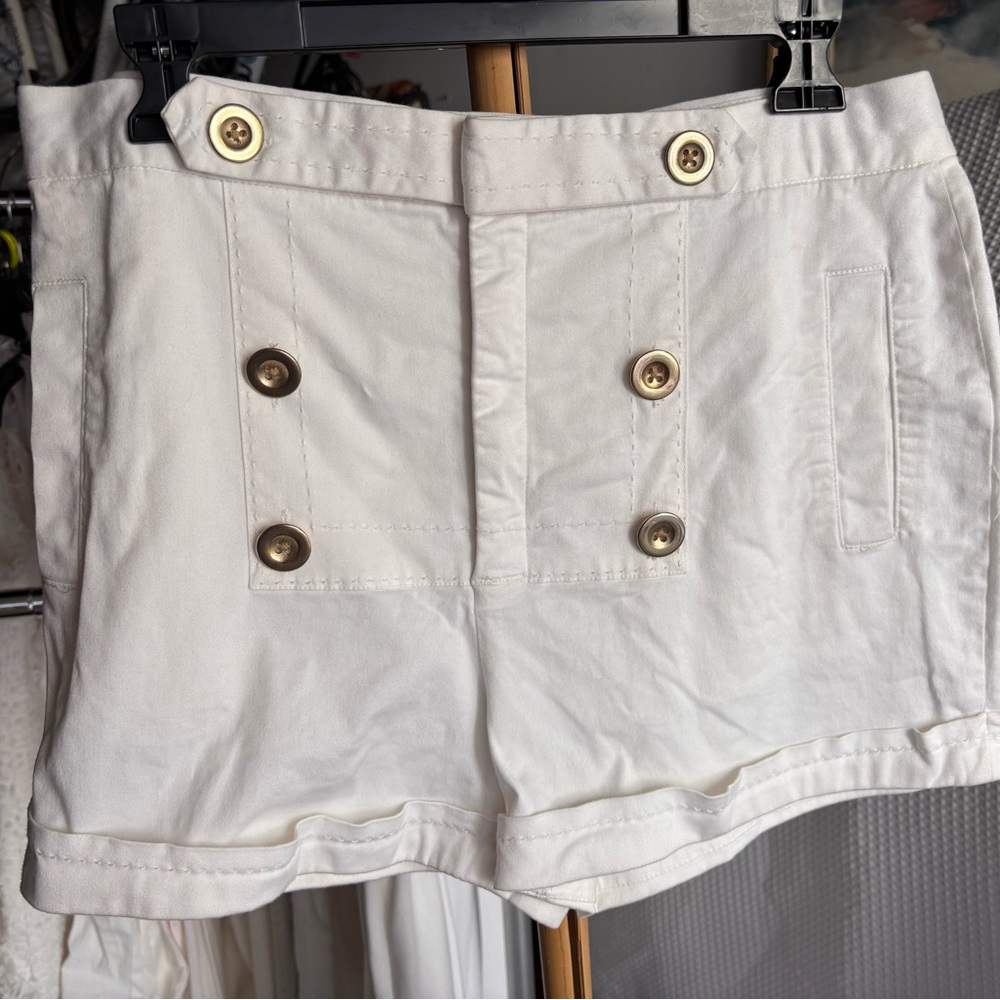 talula white sailor shorts size 10